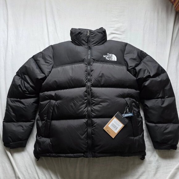 The North Face Black Down Puff Jacket Retro 1996 - Picture 1 of 9